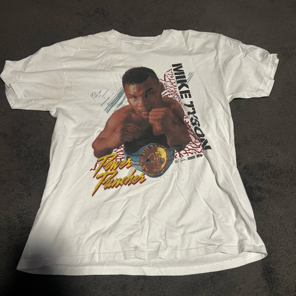 White Graphic Men's T-Shirt